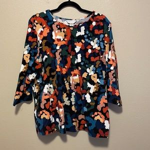 [christopher & banks] Multicolor Mosaic Shirt